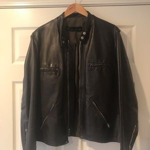 Vintage 70's Harley Davidson AMF Sportster Cafe Racer Leather Jacket